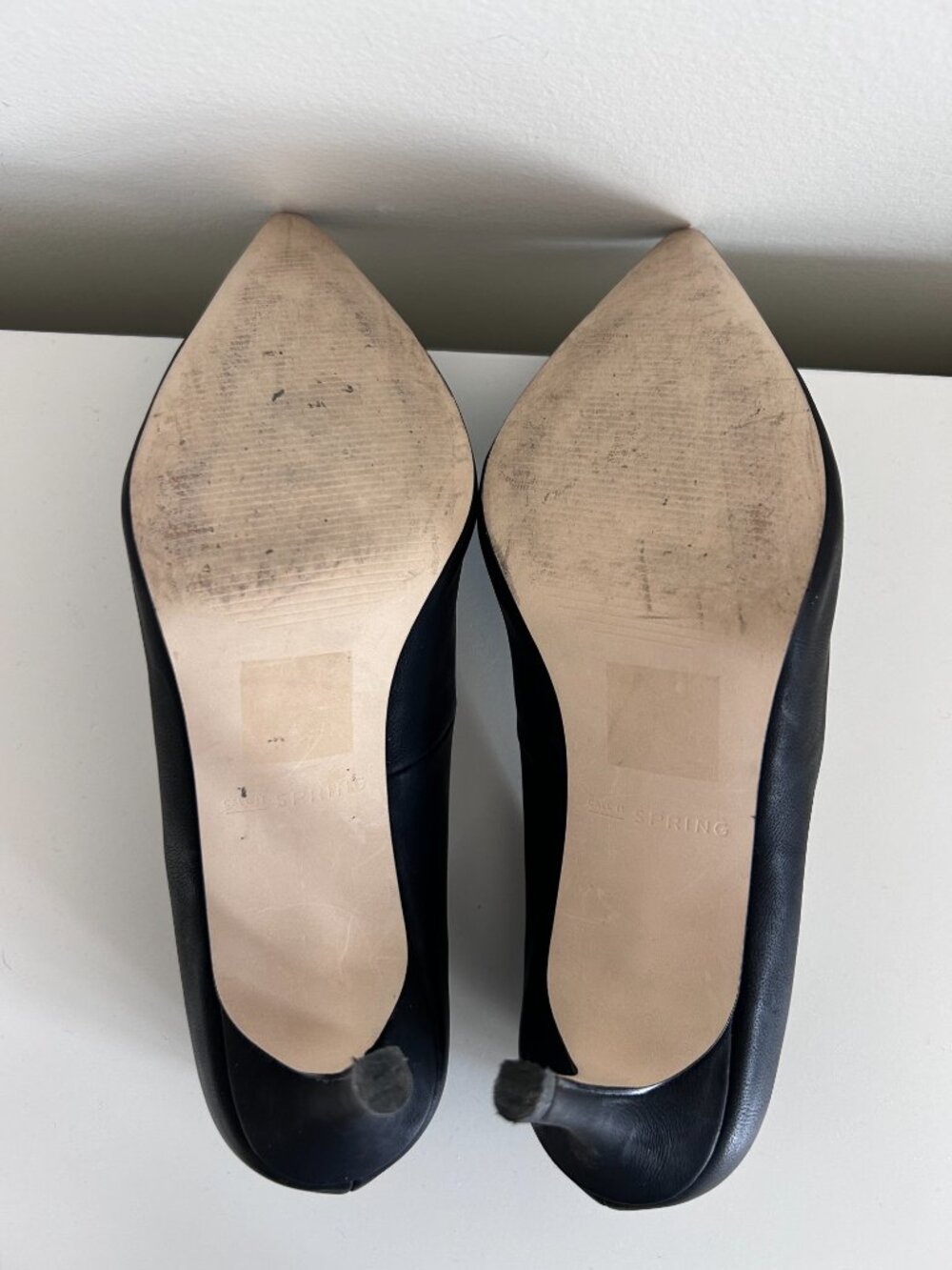Call It Spring Classic Matte Black Pointed Toe High Heels - Picture 5 of 8